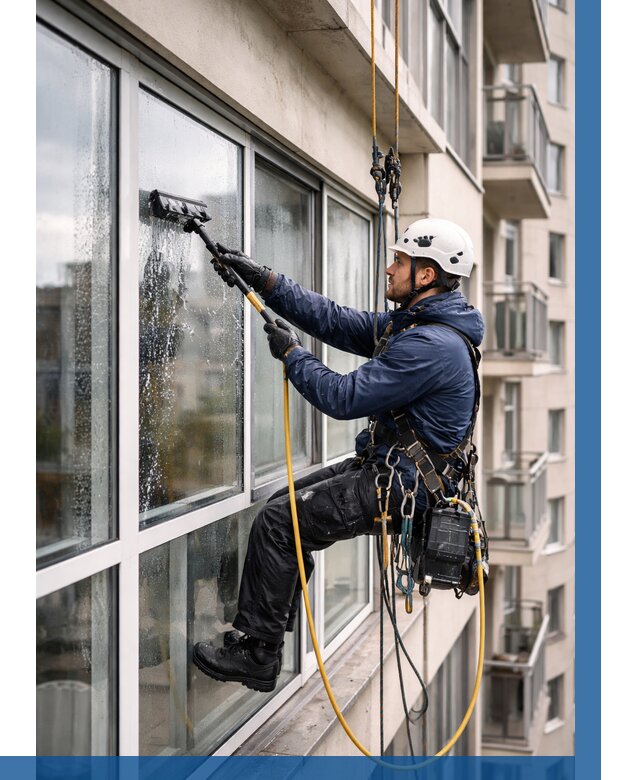 Мойка балконного остекления в Владивостоке от 3558 р. | ВЫСОТНИК-Влд