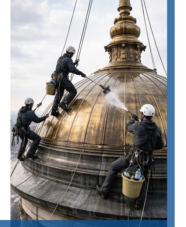 Мойка куполов и шпилей в Владивостоке от 8133 р. - заказать | ВЫСОТНИК-Влд