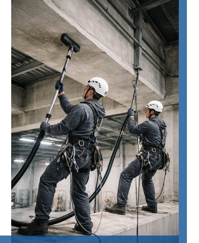 Обеспыливание потолочных конструкций в Владивостоке от 254 р. |ВЫСОТНИК-Влд