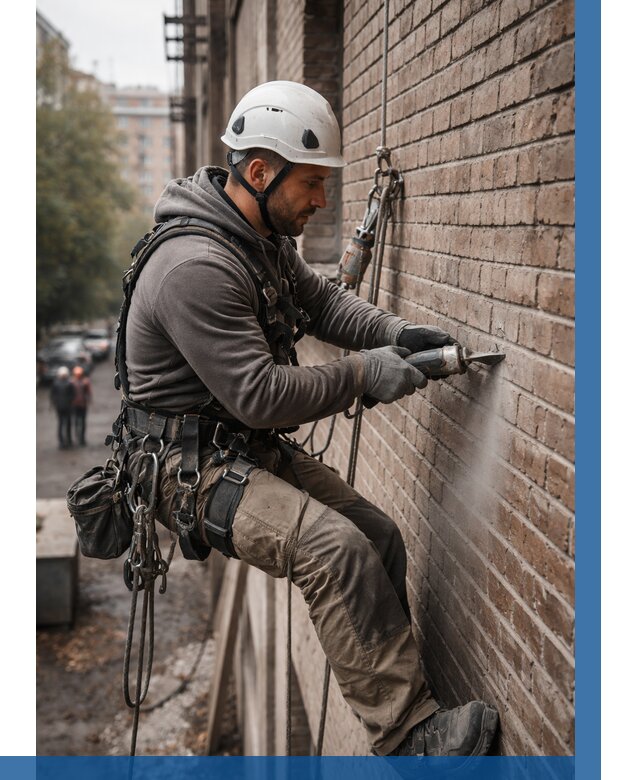 Расшивка кирпичных швов в Владивостоке от 610 р. | ВЫСОТНИК-Влд