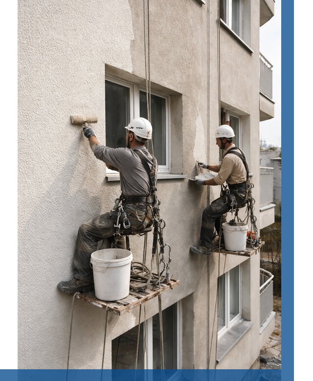 Нанесение короеда на фасад в Владивостоке от 457 р. | ВЫСОТНИК-Влд