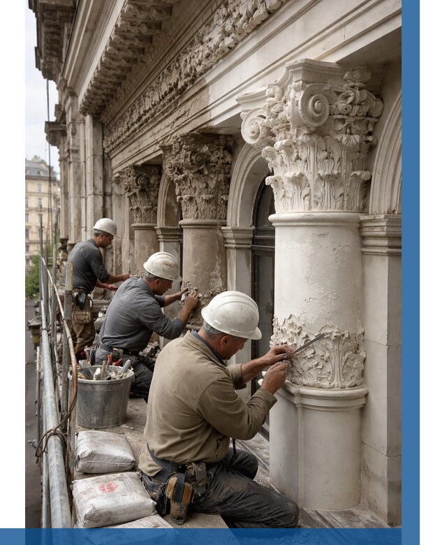 Реставрация фасадной лепнины в Владивостоке от 2542 р. | ВЫСОТНИК-Влд