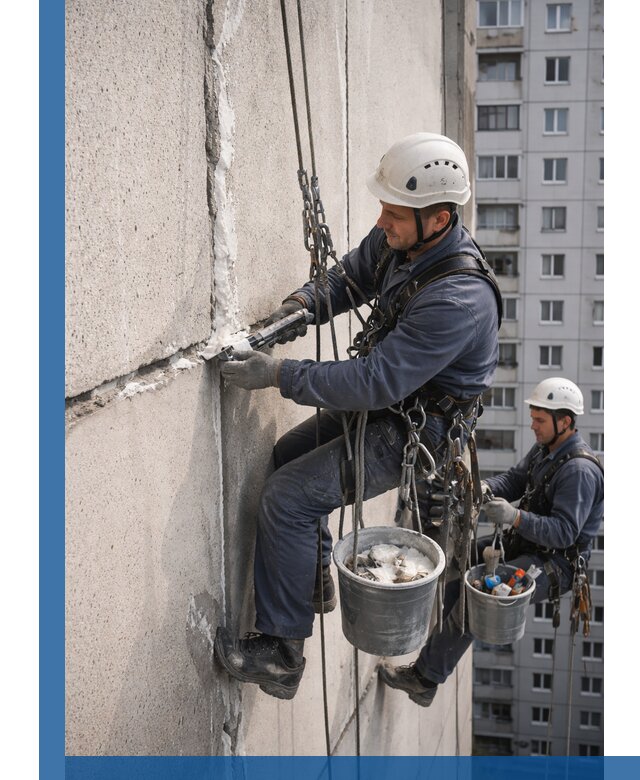 Утепление межпанельных швов в Владивостоке профессионально и надежно