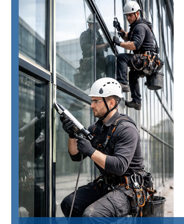 Герметизация витражных швов в Владивостоке для зданий и фасадов