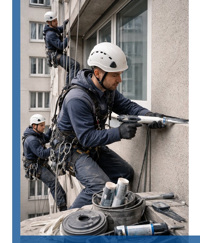 Герметизация швов лоджии в Владивостоке профессионально и надежно