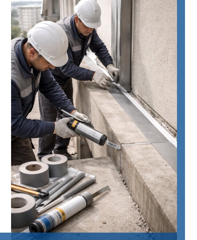 Герметизация примыкания балкона в Владивостоке от 4575 р. | ВЫСОТНИК-Влд