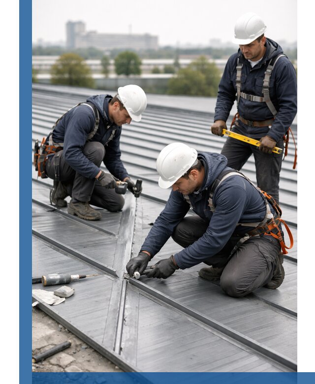 Ремонт фальцевой кровли в Владивостоке срочно и качественно