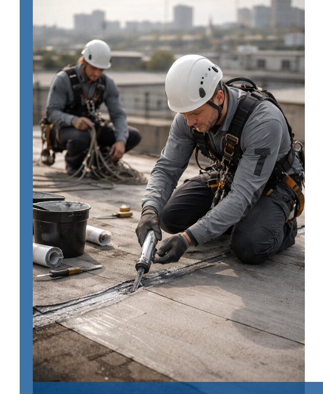 Аварийное и капитальное устранение протечек кровли в Владивостоке