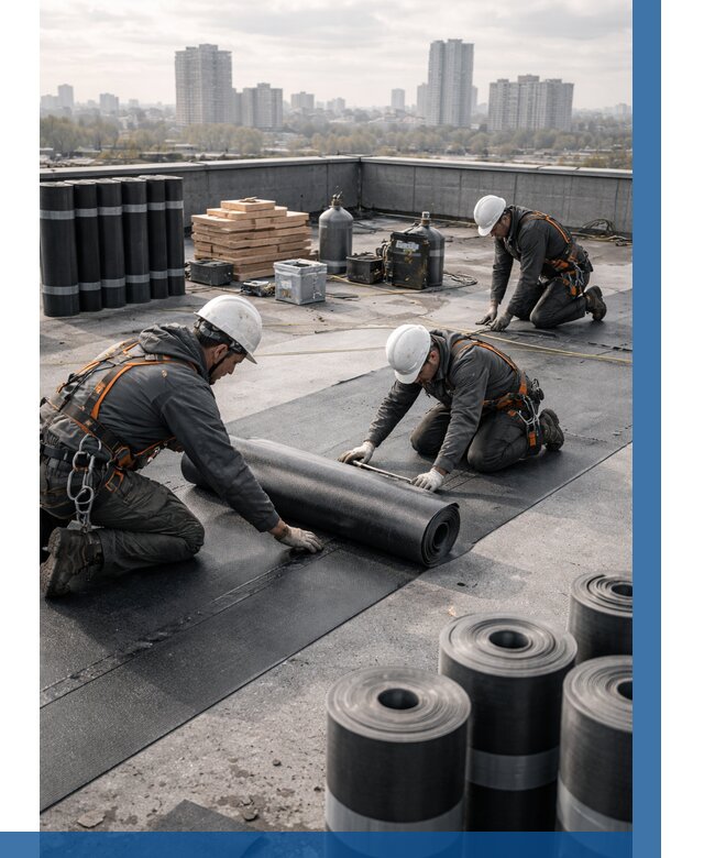 Монтаж мягкой кровли под ключ в Владивостоке от 457 р. | ВЫСОТНИК-Влд