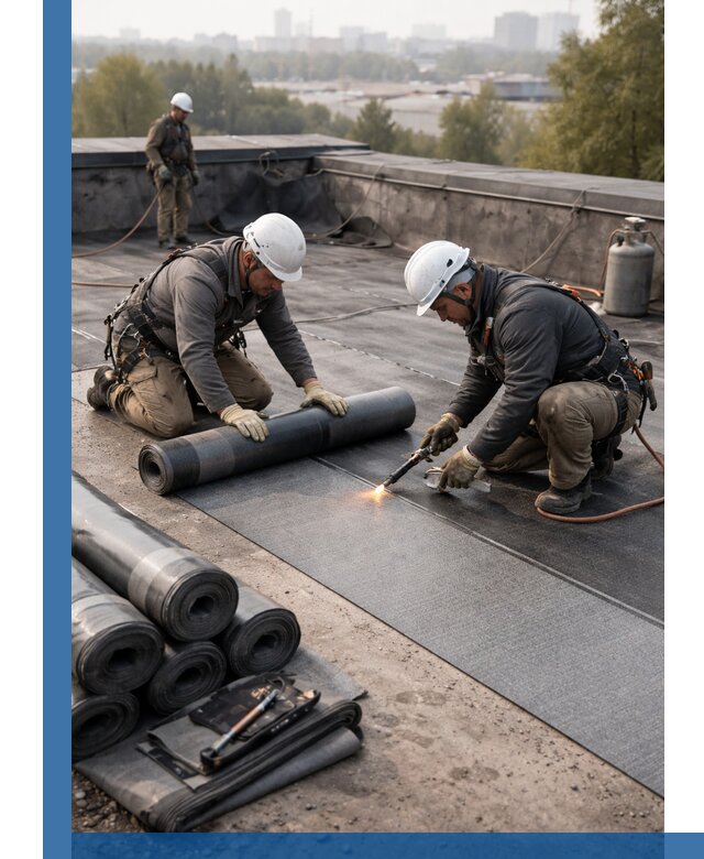 Монтаж мягкой кровли в Владивостоке профессионально и надежно