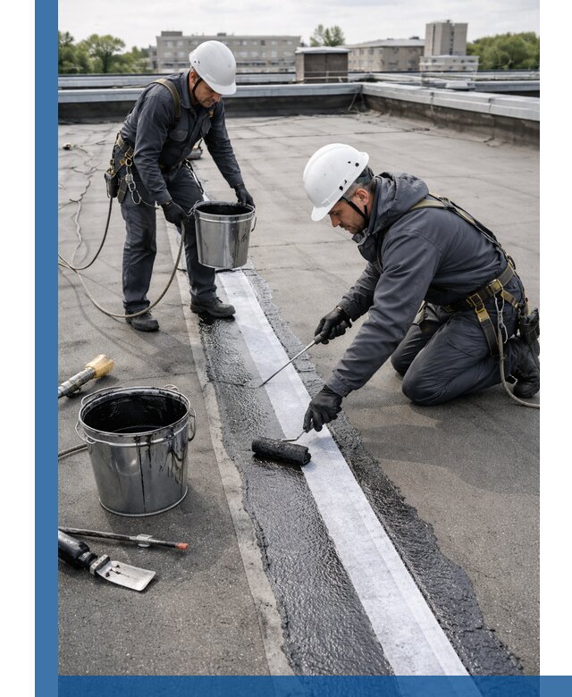 Гидроизоляция кровли мастикой в Владивостоке надежная защита