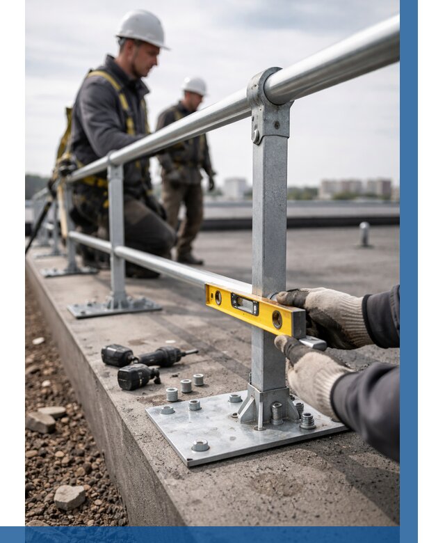 Монтаж кровельного ограждения в Владивостоке от 1220 р. | ВЫСОТНИК-Влд