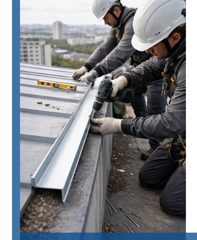 Монтаж капельника на кровле в Владивостоке с гарантией качества