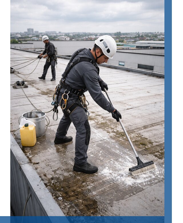 Очистка крыши по графику в Владивостоке от 7625 р. | ВЫСОТНИК-Влд