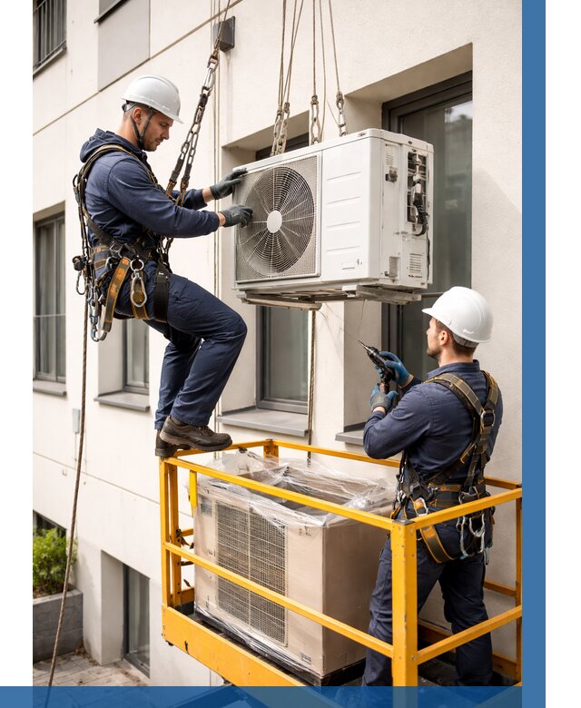 Демонтаж внешнего блока кондиционера в Владивостоке от 3558 р. | ВЫСОТНИК-Влд