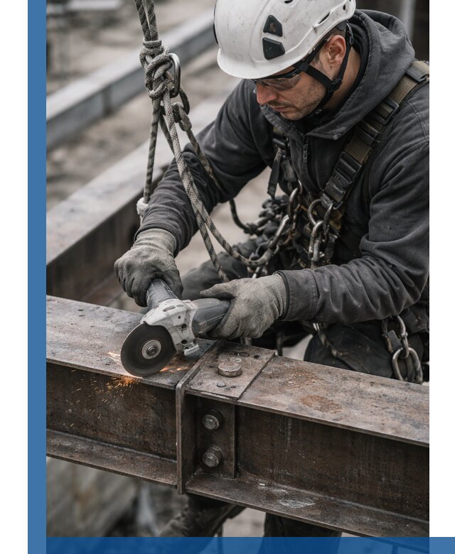 Резка металла на высоте в Владивостоке для зданий и конструкций