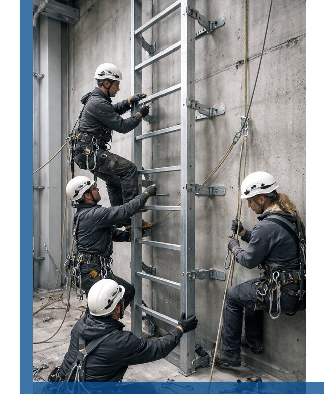 Монтаж металлических лестниц в Владивостоке под ключ со гарантией
