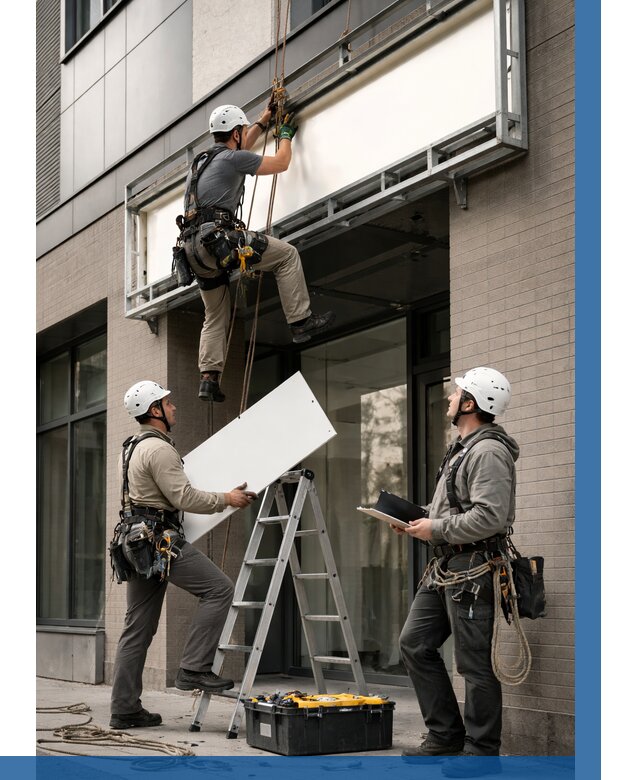 Монтаж светового короба в Владивостоке от 6608 р. | ВЫСОТНИК-Влд