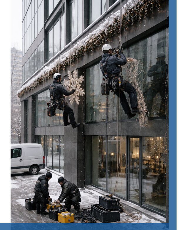 Демонтаж новогоднего оформления в Владивостоке от 5591 р. | ВЫСОТНИК-Влд