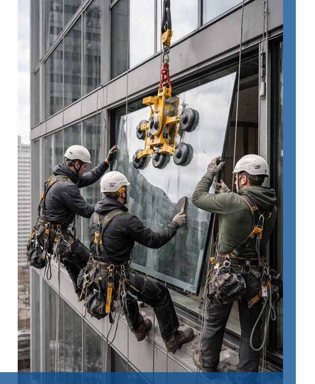 Фасадное остекление зданий под ключ в Владивостоке от 10166 р. | ВЫСОТНИК-Влд