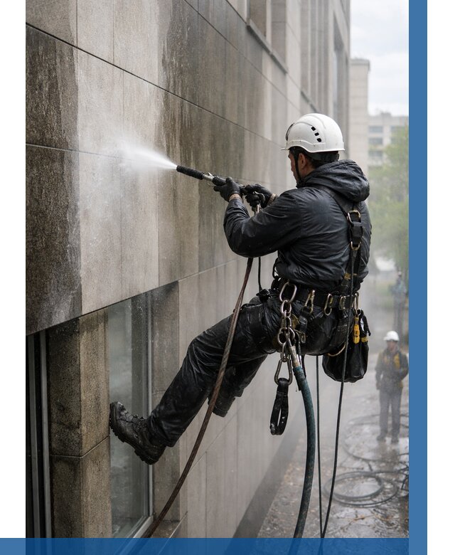 Гидроструйная очистка поверхностей в Владивостоке от 864 р. | ВЫСОТНИК-Влд