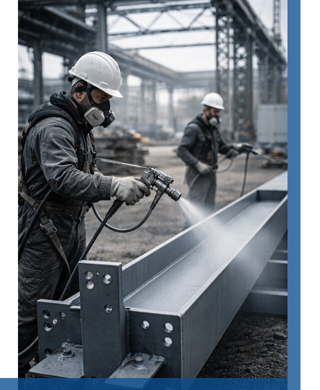 Антикорроз. обработка металлоконстр. в Владивостоке от 457 р. | ВЫСОТНИК-Влд