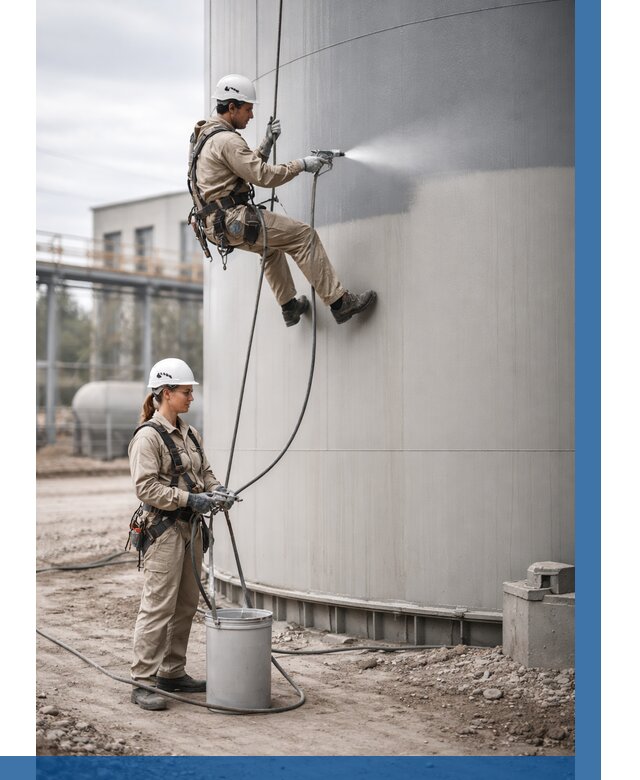 Покраска резервуаров в Владивостоке от 1220 р. | ВЫСОТНИК-Влд — заказать