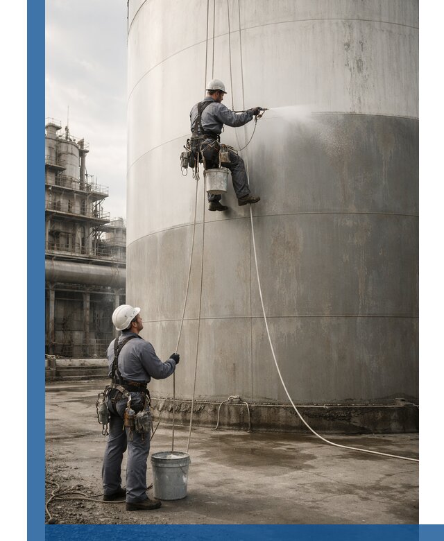 Покраска стальных резервуаров и емкостей в Владивостоке профессионально