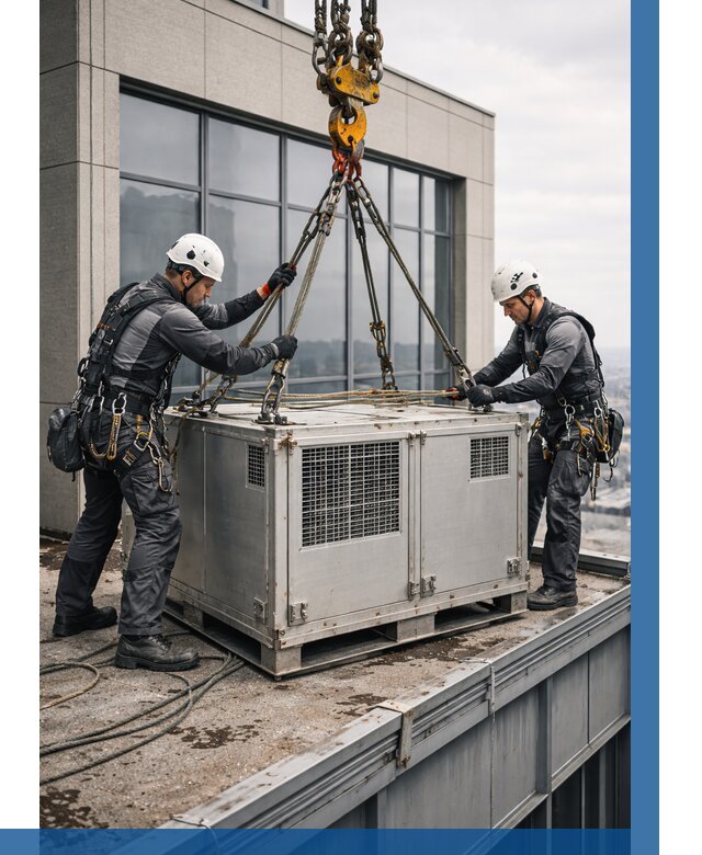 Такелажные работы на высоте в Владивостоке от 8133 р. | ВЫСОТНИК-Влд