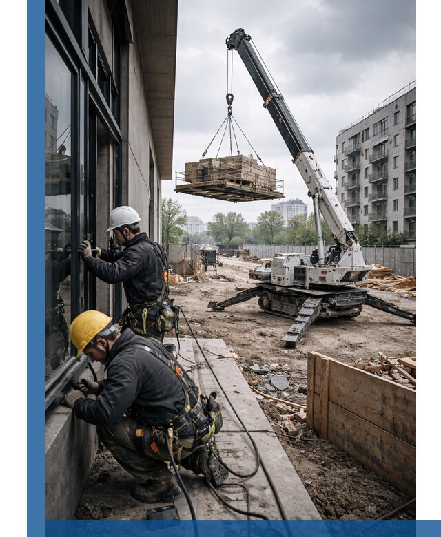 Аренда крана Пионер в Владивостоке для строительных работ