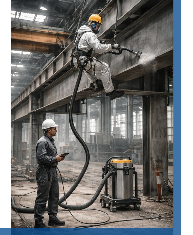 Обеспыливание конструкций в цехе в Владивостоке от 4270 р. | ВЫСОТНИК-Влд