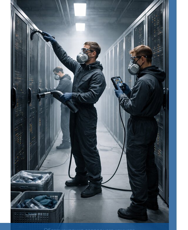 Обеспыливание серверной комнаты в Владивостоке от 4575 р. | ВЫСОТНИК-Влд