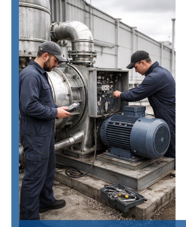 Техническое обслуживание промышленного оборудования в Владивостоке