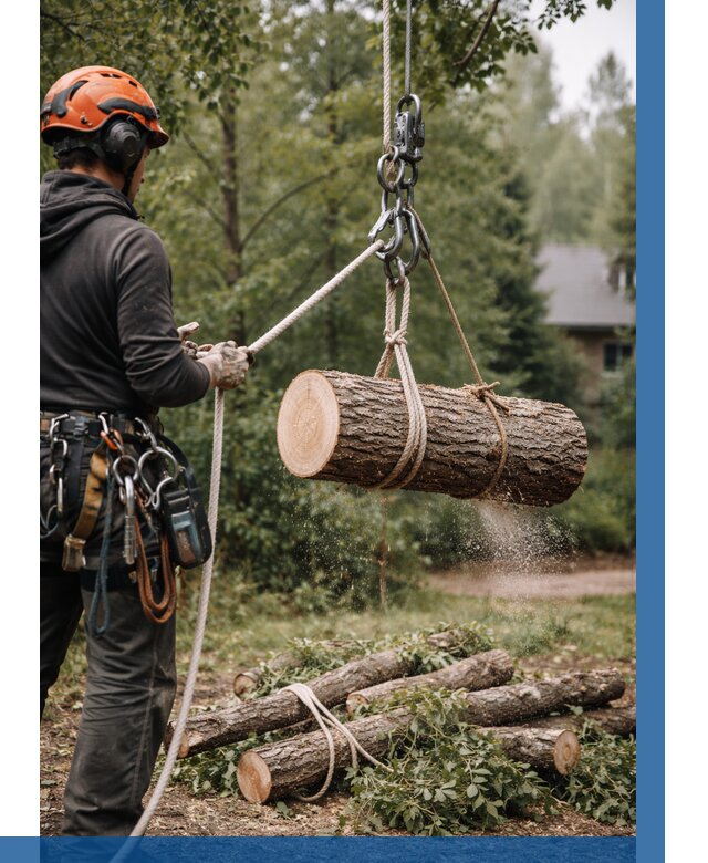 Валка деревьев частями в Владивостоке от 7625 р. | ВЫСОТНИК-Влд