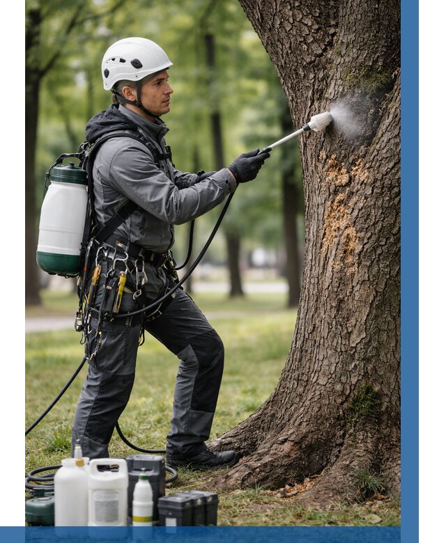 Обработка деревьев от вредителей в Владивостоке от 4575 р. | ВЫСОТНИК-Влд