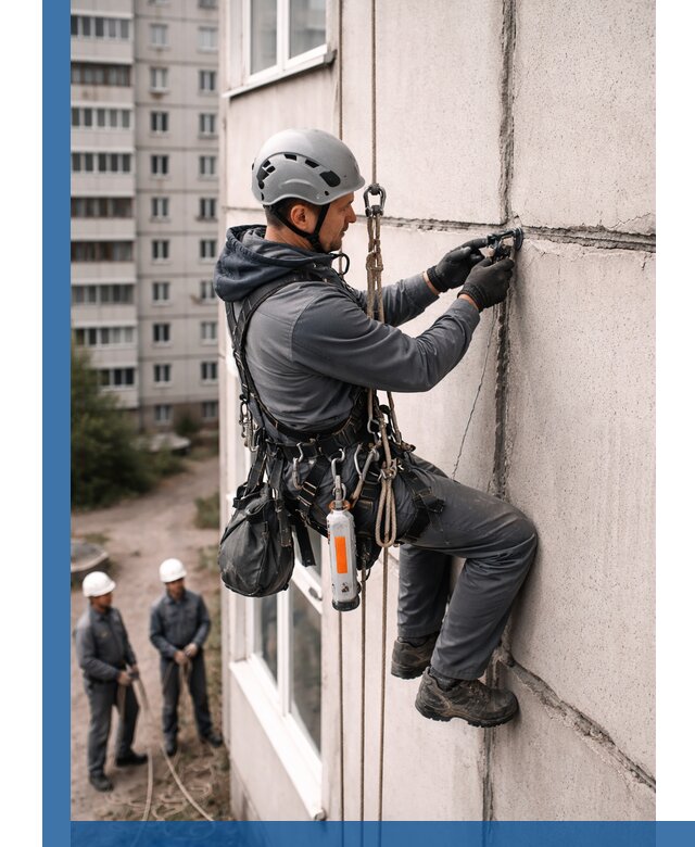 Обследование межпанельных швов и герметизация в Владивостоке